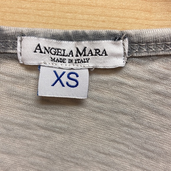 Angela Mara made in Italy women fashionable top Size XS to Small - Picture 6 of 6